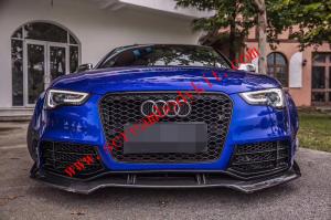 16-17 Audi A5 S5 RS5 wide body kit carbon fiber front lip after lip side skirts and fenders